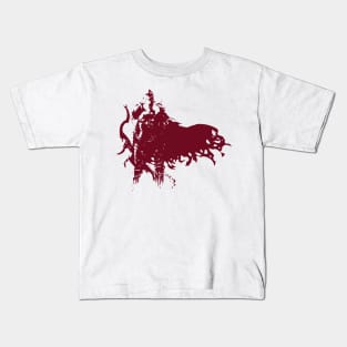 Dark Lady - Red Kids T-Shirt